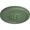 Ekena Millwork Palmetto Ceiling Medallion, Hand-Painted Athenian Green, 11 1/2"OD x 1"P CM11PAAGF - alternate 4